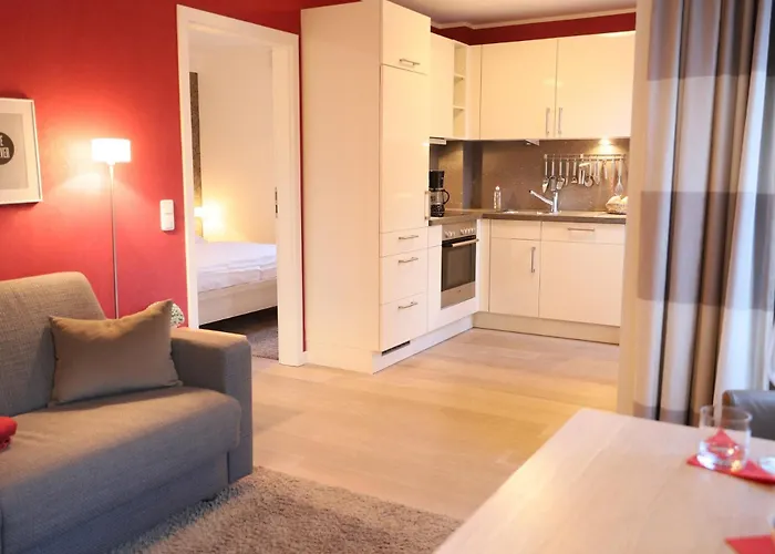Miit Liebe zum Detail eingerichtete 2-Zimmer-Ferienwohnung im Zentraum von Westerland